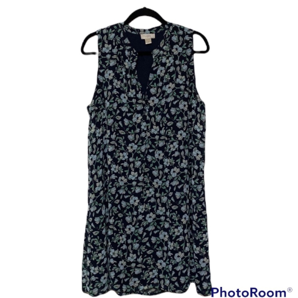 Loft factory sleeveless fully lined dress size XL
